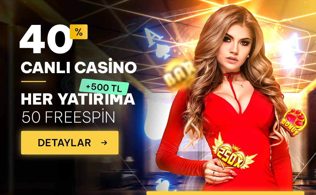 Betine Canlı Casino Bonusu