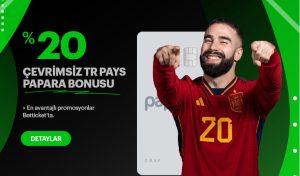 Betticket Papara Yatırım Bonusu