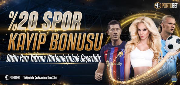 Portobet Spor Kayıp Bonusu: Kayıplarınızı Telafi Edin